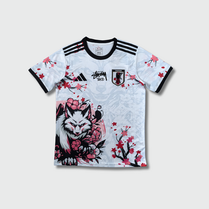 STÜSSY x “JAPAN” JERSEY - PINK BLOSSOM WOLF